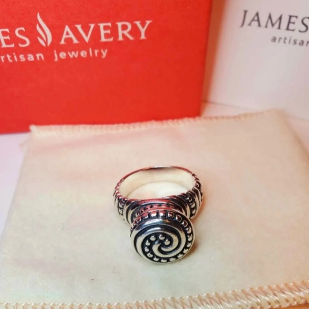 James Avery Retired African Beaded Ring - Picture 7 of 12